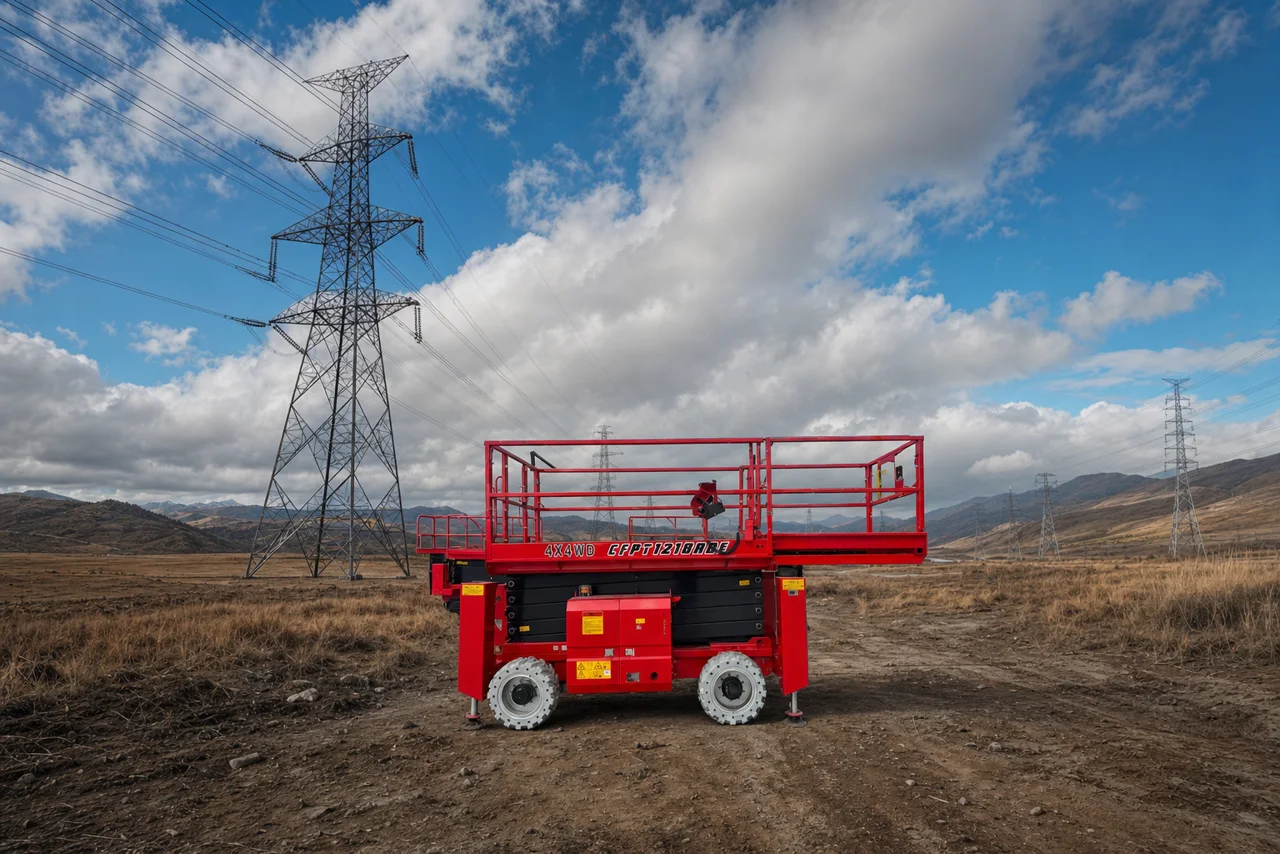Enerji & Altyapı, 4x4 çekiş, en zor sahaya çıkar, San Platform Konya manlift kiralama